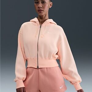 Nike Sportswear Phoenix Fleece Women's Loose Cropped Full-Zip Hoodie